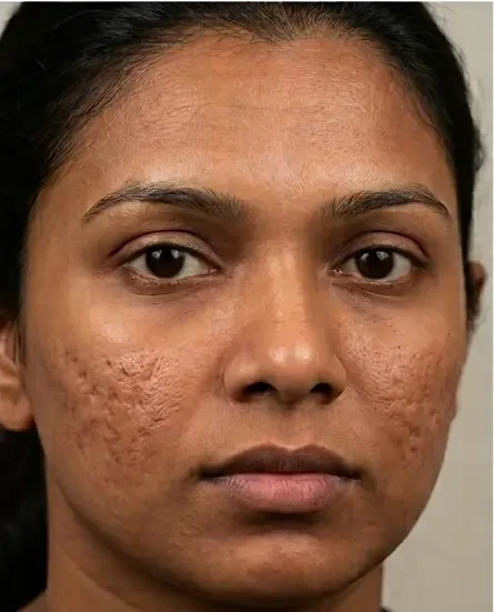 Before Microneedling